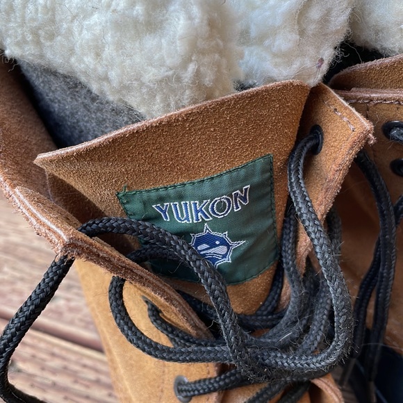 Ladies Duck Boots Winter Lace Up Size 9 Yukon Glacier - Picture 6 of 11